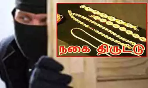பெயிண்டர் வீட்டில் ரூ.4 லட்சம் நகைகள் திருட்டு