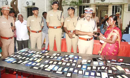 திருடு போன 265 செல்போன்கள் மீட்பு