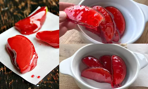 ஆப்பிள் வைத்து தித்திப்பான மிட்டாய் செய்யலாம் வாங்க...