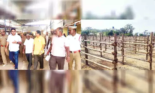 கொண்டத்து காளியம்மன் குண்டம், தேர்த்திருவிழா - பாதுகாப்பு ஏற்பாடுகள் தீவிரம்