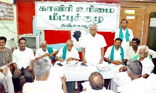 நெல்லுக்கு குவிண்டாலுக்கு ரூ.2 ஆயிரத்து 500 வழங்க வேண்டும்- மணியரசன் பேட்டி