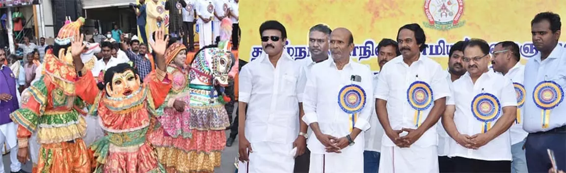 தமிழகத்தில் கிராமிய கலைகளை மீட்டெடுப்போம்-அமைச்சர் மனோ தங்கராஜ்