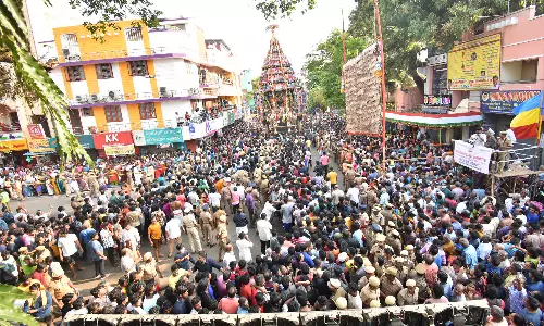 மயிலாப்பூர் கபாலீசுவரர் கோவிலில் இன்று தேரோட்டம்: லட்சக்கணக்கான பக்தர்கள் பங்கேற்பு