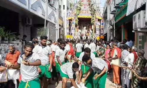 முத்தியால்பேட்டை முத்தையசாமி கோவில் தேரோட்டம்