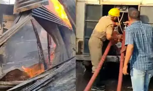 ஒடிசா மார்க்கெட்டில் பயங்கர தீ விபத்து: ரூ.50 கோடி மதிப்புள்ள பொருட்கள் சேதம்