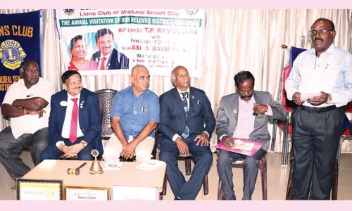 மதுரையில் அரிமா சங்க கூட்டம்