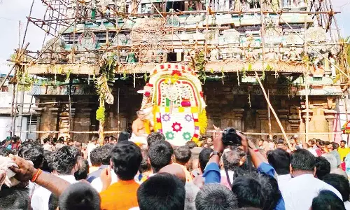 திருக்காட்டுப்பள்ளி அக்னீஸ்வரர் கோவிலில் பங்குனி உத்திர விழா