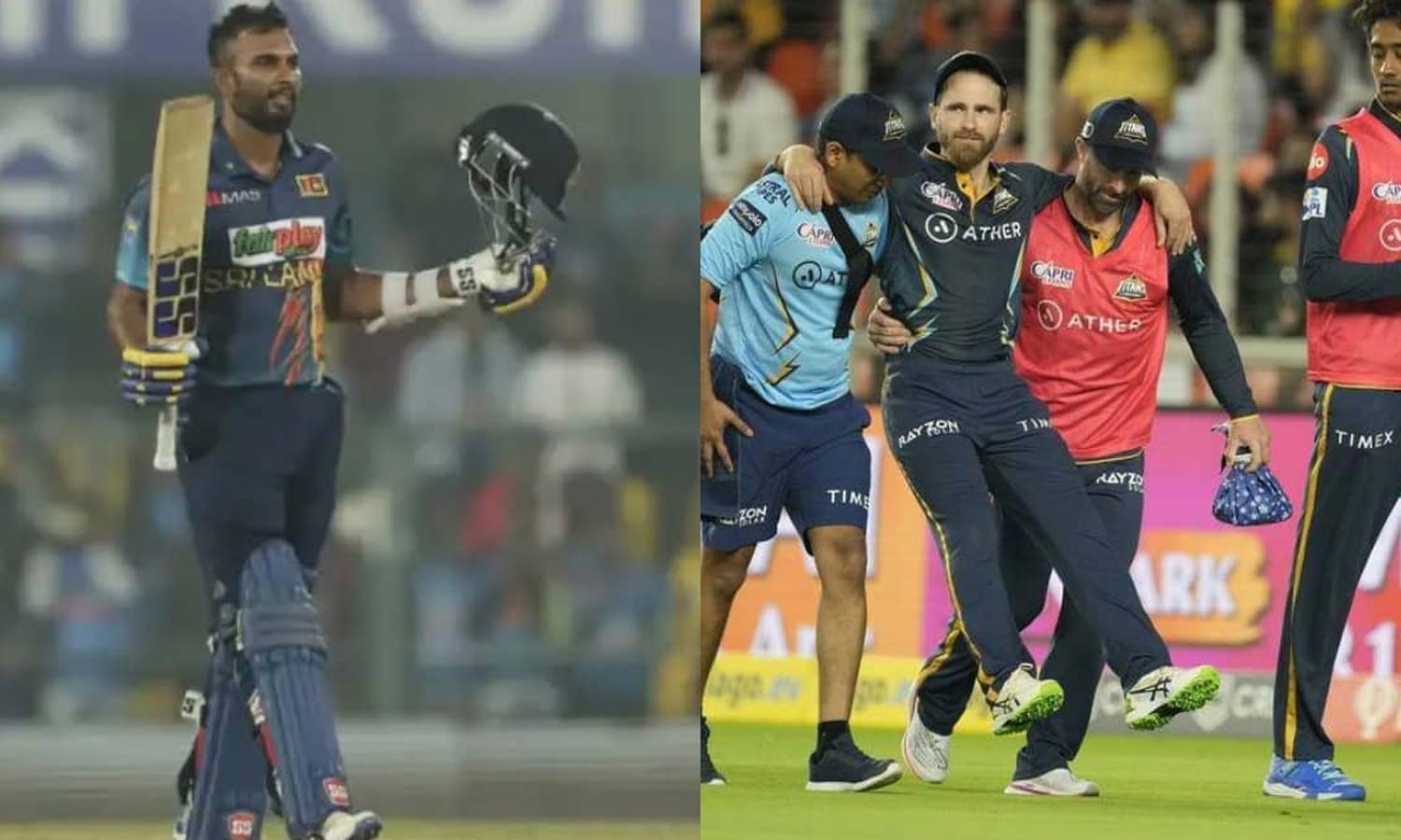 வில்லியம்சனுக்கு பதிலாக குஜராத் அணியில் இலங்கை வீரர் சனகா சேர்ப்பு