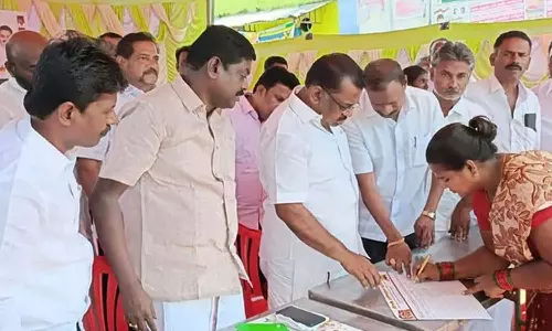 கடையத்தில்  தி.மு.க. உறுப்பினர் சேர்க்கை முகாம்