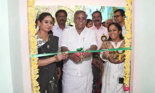 புதிய கணினி மையம்-சபாநாயகர் ஏம்பலம் தொடங்கி வைத்தார்