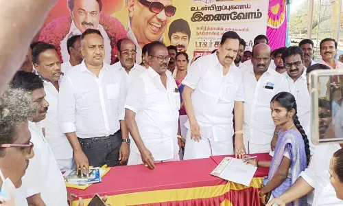 தி.மு.க. உறுப்பினர்கள் சேர்க்கை முகாம்