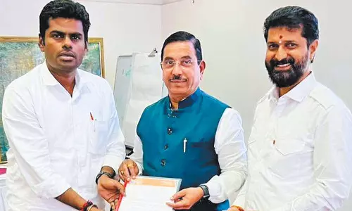 நிலக்கரி சுரங்க ஏல பட்டியலில், காவிரி டெல்டா பகுதிகளை நீக்குங்கள்- மத்திய மந்திரியிடம் அண்ணாமலை வலியுறுத்தல்