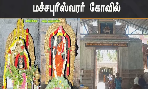 மீன ராசிக்காரர்கள் வழிபடவேண்டிய ஸ்ரீ மச்சபுரீஸ்வரர் திருக்கோவில்