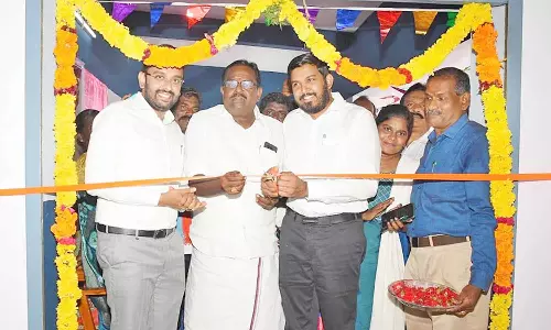 நாகையில் ரூ.16 லட்சம் மதிப்பில் புதிய ரேஷன் கடை கட்டிடம்