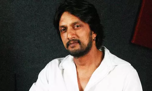 சுதீப் படத்திற்கு தடை விதிக்ககோரி தேர்தல் ஆணையத்துக்கு கடிதம்