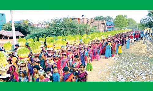 காளியம்மன் கோவில் முளைப்பாரி திருவிழா