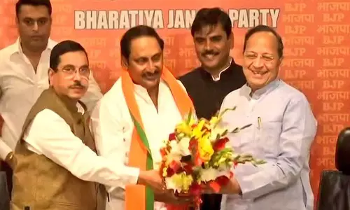 ஆந்திர முன்னாள் முதல் மந்திரி கிரண்குமார் பா.ஜ.க.வில் இணைந்தார்