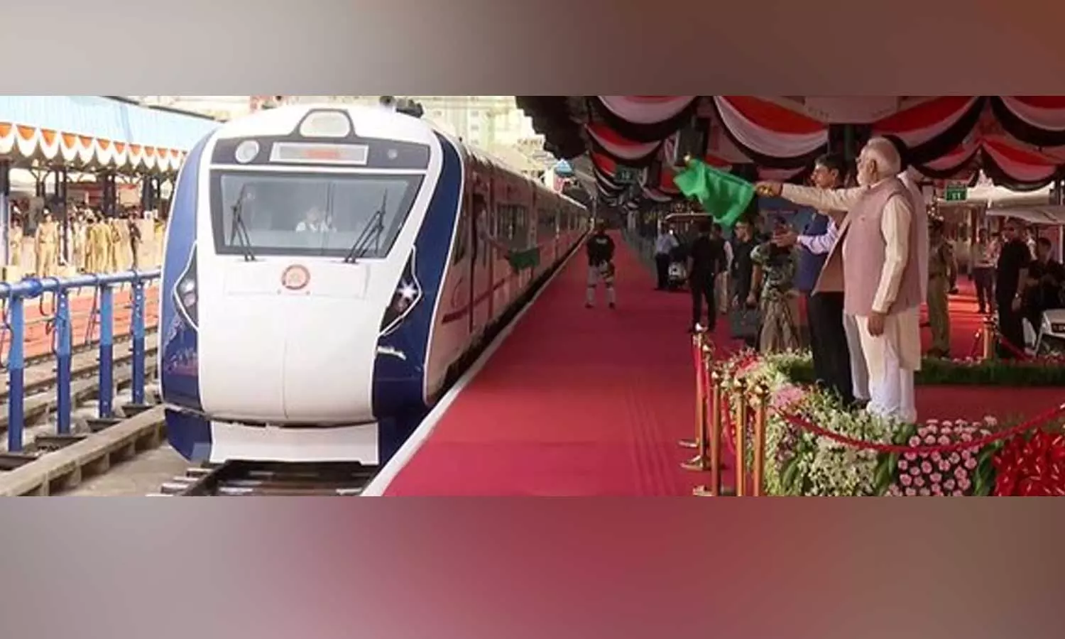 சென்னை - கோவை இடையிலான வந்தே பாரத் ரெயிலை கொடியசைத்து தொடங்கி வைத்தார் பிரதமர் மோடி சென்னை - கோவை இடையிலான வந்தே பாரத் ரெயிலை கொடியசைத்து தொடங்கி வைத்தார் பிரதமர் மோடி