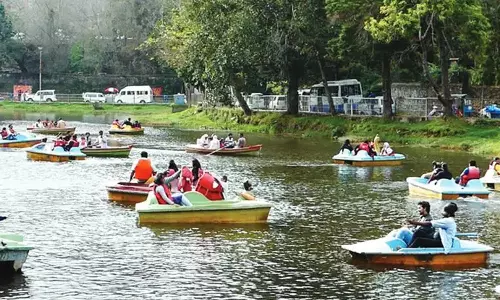 தொடர் விடுமுறை எதிரொலி: கொடைக்கானலுக்கு படையெடுத்த சுற்றுலா பயணிகள்