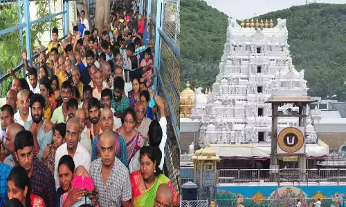 திருப்பதியில் பக்தர்கள் கூட்டம் அலைமோதல்: இலவச தரிசனத்துக்கு 43 மணிநேரம் ஆகிறது