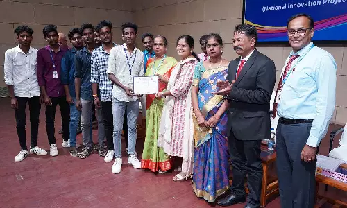 மணக்குள விநாயகர் கல்லூரியில்தேசிய அறிவியல் திட்ட போட்டி