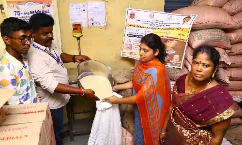 ரேஷன் கடைகளில் செறிவூட்டப்பட்ட அரிசி வினியோகம்