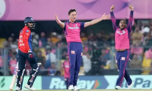 பட்லர், போல்ட் அசத்தல் - 57 ரன்கள் வித்தியாசத்தில் டெல்லியை வீழ்த்தியது ராஜஸ்தான்