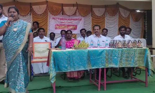 கந்தர்வகோட்டை அரசு பள்ளியில் ஆண்டுவிழா