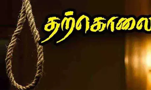 கருப்பூர் அருகே தூக்கு போட்டு தொழிலாளி தற்கொலை