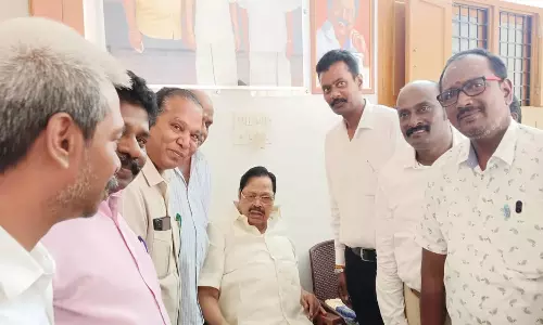 வேலூரில் அமைச்சர் துரைமுருகனுடன் ஜாக்டோ ஜியோ நிர்வாகிகள் சந்திப்பு