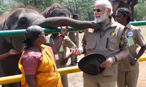 பிரதமர் எங்களை நேரில் வந்து பார்த்து பேசியது பெருமையாக உள்ளது-பாகன் தம்பதி பேட்டி