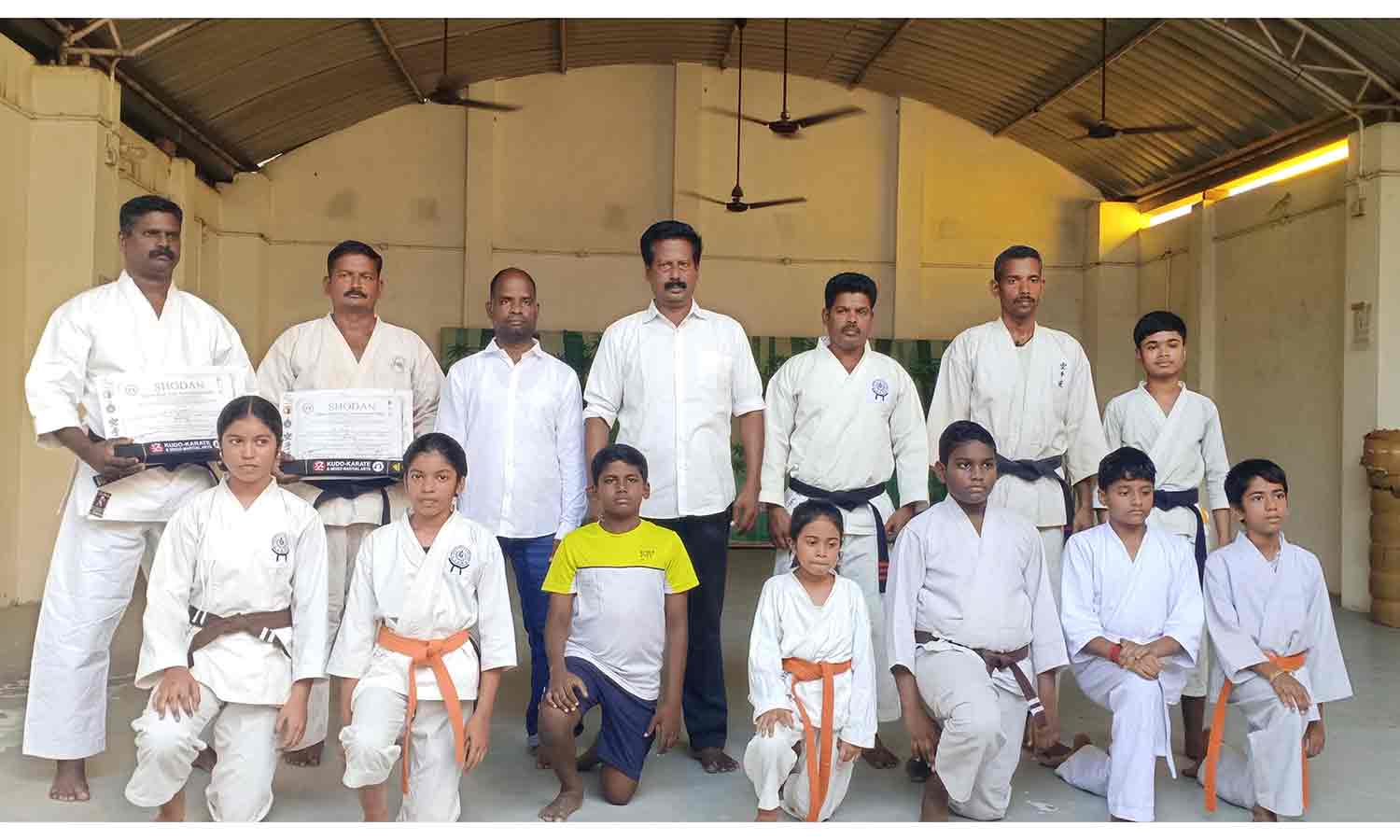 தேசிய அளவிலான கூடோ போட்டியில் புதுவை வீரர்கள் தேர்வு