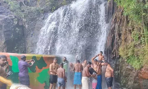 நெல்லை, தென்காசி மாவட்டத்தில் இடி, மின்னலுடன் பலத்த மழை