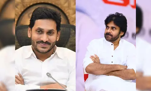 ஜெகன்மோகன் ரெட்டி, பவன் கல்யாண் கட்சியினரிடையே போஸ்டர் யுத்தம்- கட்டிட உரிமையாளர்கள் குமுறல்