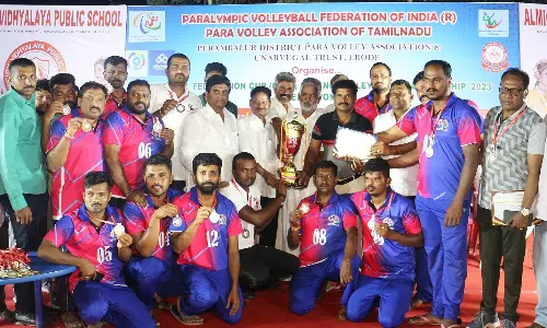 தேசிய அளவிலான பாரா ஒலிம்பிக் வாலிபால் போட்டி