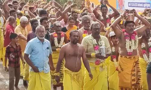 பொன்னமராவதியில் கரகம் எடுப்பு விழா