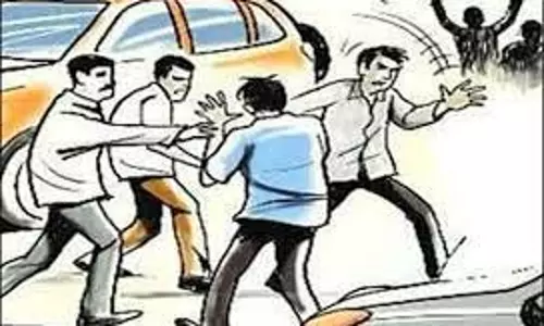 நிலத்தகராறில் விவசாயிகள் மோதல்