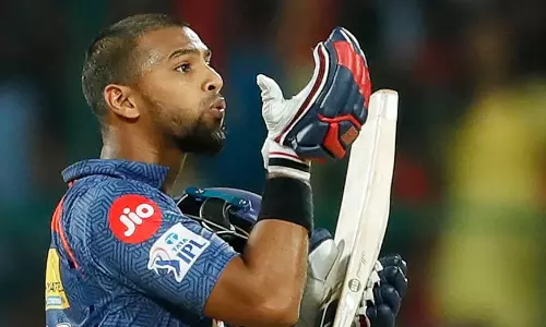 அதிரடி அரை சதம்...நிக்கோலஸ் பூரன் படைத்த சாதனைகள்