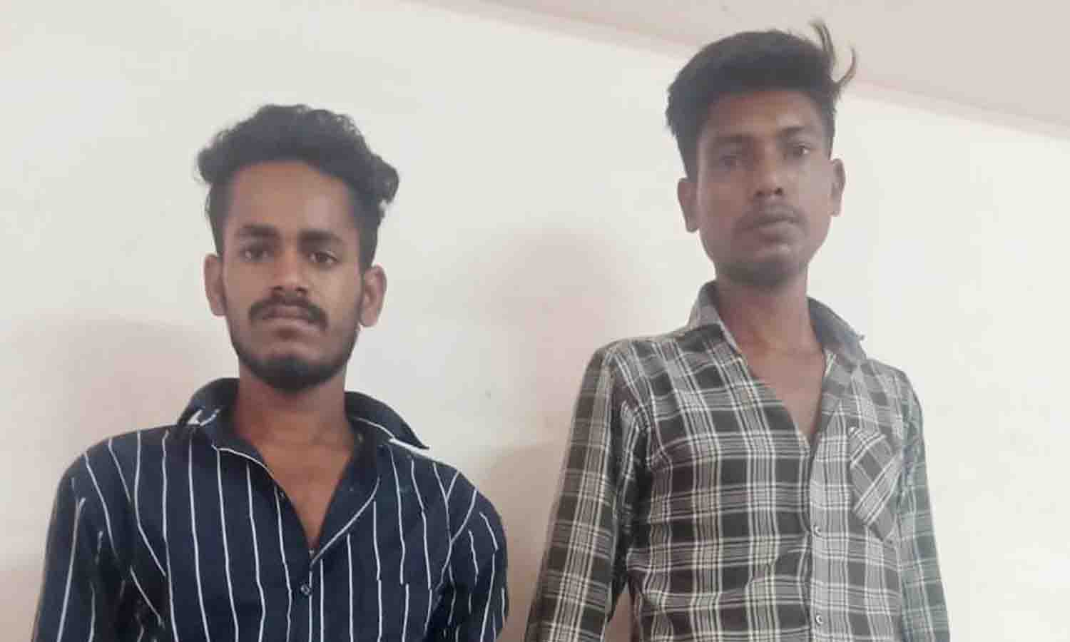 அவினாசி அருகே கஞ்சா விற்ற 2பேர் கைது