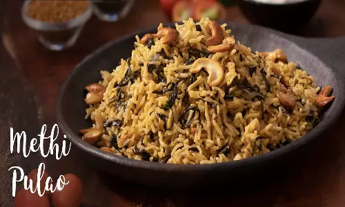 சத்துக்கள் நிறைந்த வெந்தயக்கீரை புலாவ்