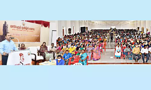 சிவகங்கை அரசு கல்லூரியில் தமிழ் கனவு நிகழ்ச்சி