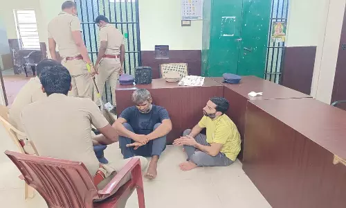 ஏ.டி.எம். கொள்ளையர்கள் 2 பேரை போலீஸ் காவலில் எடுத்து விசாரணை