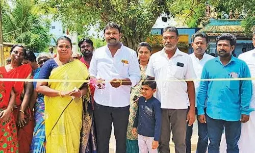 உமரிக்காடு ஊராட்சியில் ரூ.14.35 லட்சம் மதிப்பீட்டில் பேவர்பிளாக் சாலைகள்