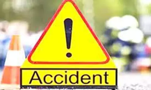 சாலை விபத்தில் பிளஸ்-2 மாணவர் பலி