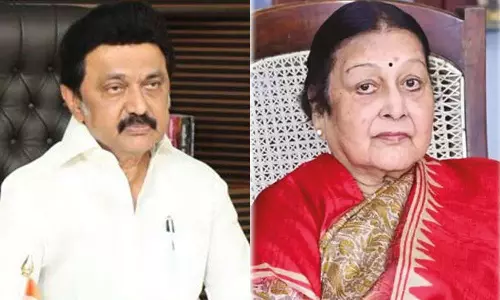 ராணி ரமாதேவி மரணம்- மு.க.ஸ்டாலின் இரங்கல்