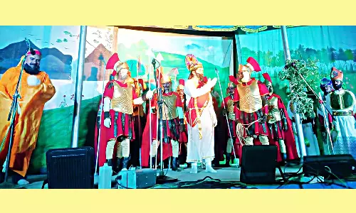 தொண்டி அருகே பாஸ்கு திருவிழா