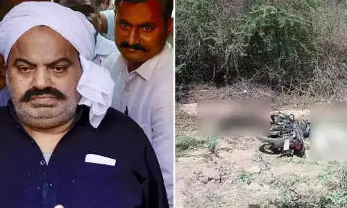 உ.பி. என்கவுண்டர்: முன்னாள் எம்.பி. அத்திக் அகமதுவின் மகன், கூட்டாளியை சுட்டுக்கொன்றது போலீஸ்