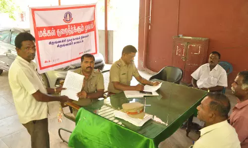கிருஷ்ணகிரி அனைத்து போலீஸ் நிலையங்களில்  மக்கள் குறை தீர்க்கும் முகாம்