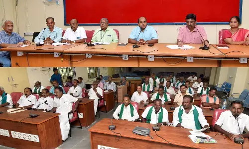 மா, தென்னை  விவசாயிகளுடன்  கலந்துரையாடல் கூட்டம்