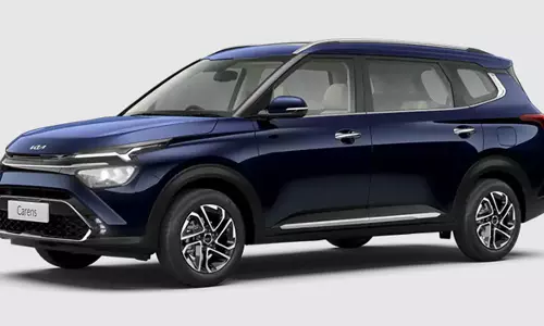 இணையத்தில் லீக் ஆன ஸ்பை படங்கள் - சத்தமின்றி உருவாகும் கியா கரென்ஸ் EV